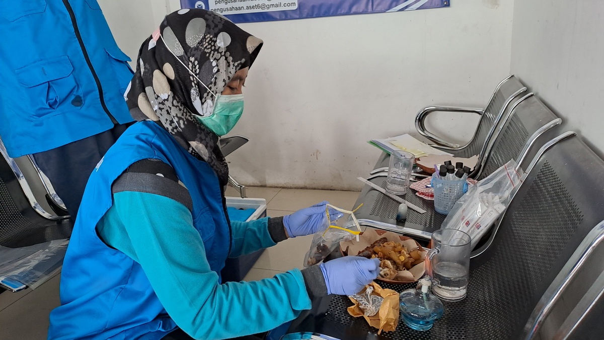 Cegah Keracunana Makanan, BBTKLPP Yogyakarta Melaksanakan Surveilans Faktor Risiko Penyakit pada Saat Nataru